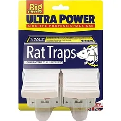 Big Cheese Ultra Power Rat Traps TwinPack (STV149)