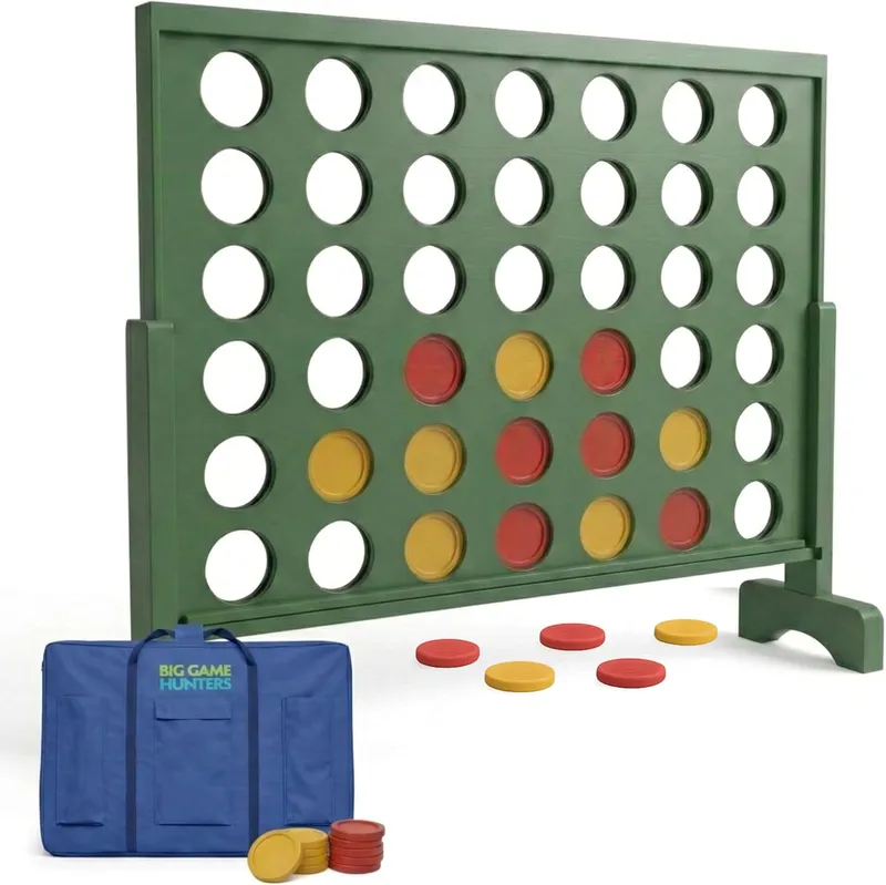 Big Game Hunters Jumbo 4 Connect Four Game - Indoor & Outdoor