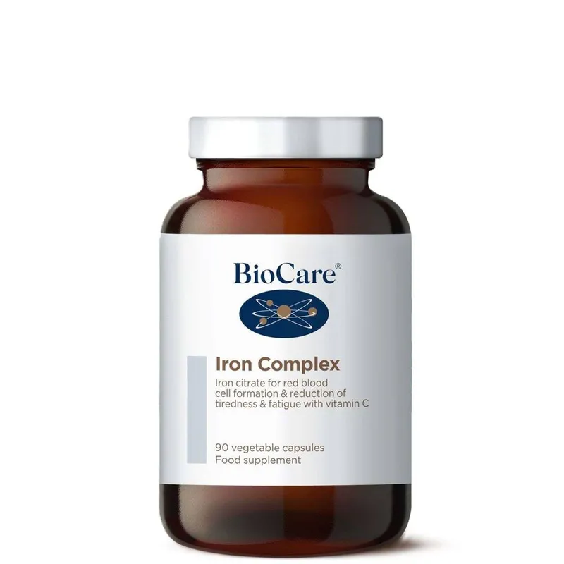 BioCare Iron Complex x 90 Capsules in Clear Clear