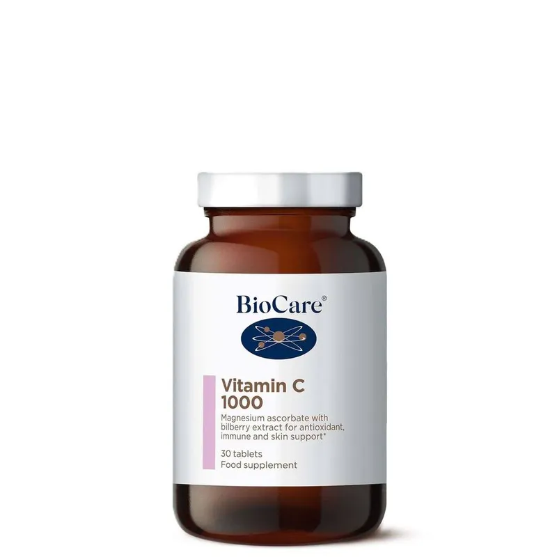 BioCare Unisex Vitamin C 1000 x 30 Tablets in Clear Clear female