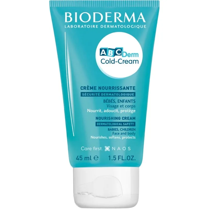 Bioderma ABCDerm Facial Cold-Cream for Babies Sensitive Skin 45mL