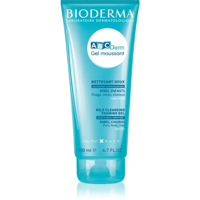 Bioderma ABCDerm Mild Foaming Cleanser for Children 200mL