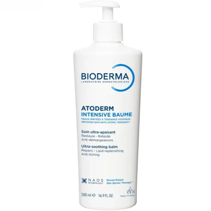 Bioderma Atoderm Intensive Soothing Emollient Care for Atopic Skin 500mL