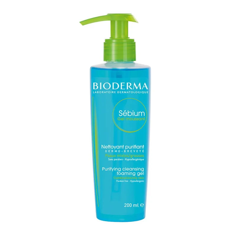 Bioderma SÃ©bium Purifying Foaming Gel Oily to Blemish-Prone Skin 200ml