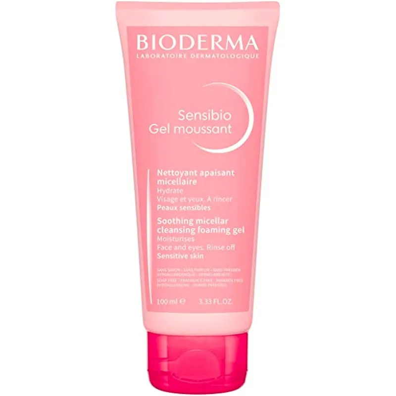 Bioderma Sensibio Cleansing and Soothing Gel for Sensitive Skin 100mL