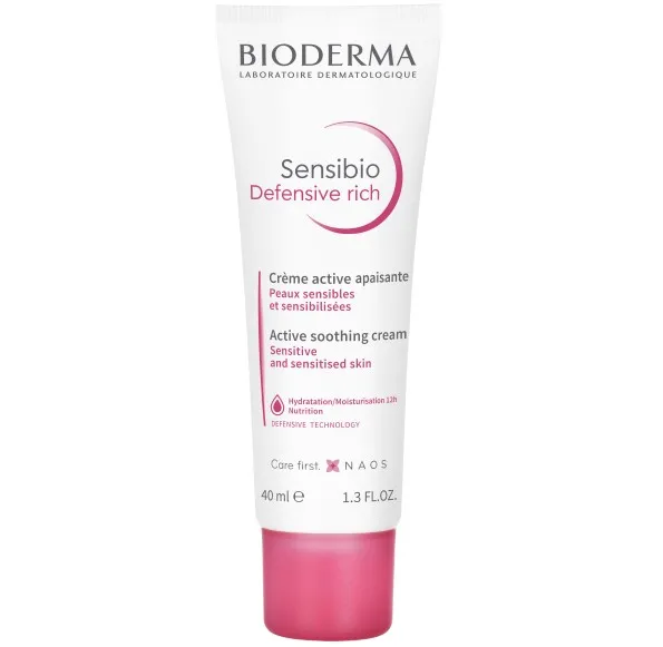 Bioderma Sensibio Defensive Rich Ative Soothing Cream 40mL