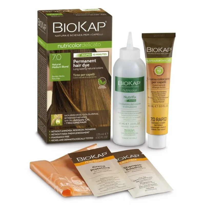 BioKap Rapid Hair Dye in Natural Medium Blond - Natural Medium Blond