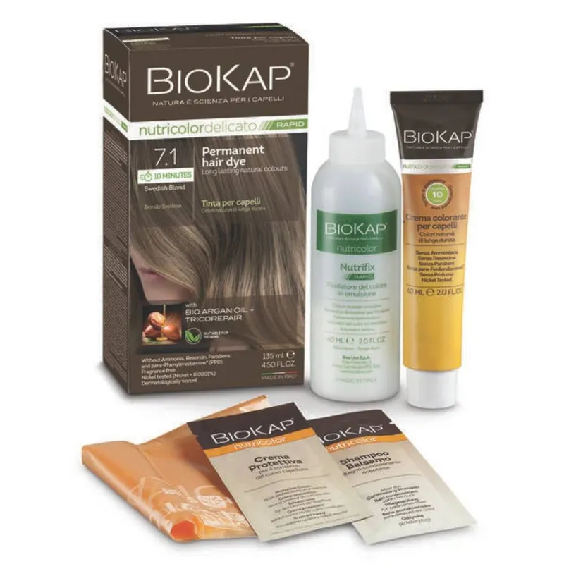 BioKap Unisex Rapid Hair Dye 135 ml in Swedish Blond Swedish Blond female