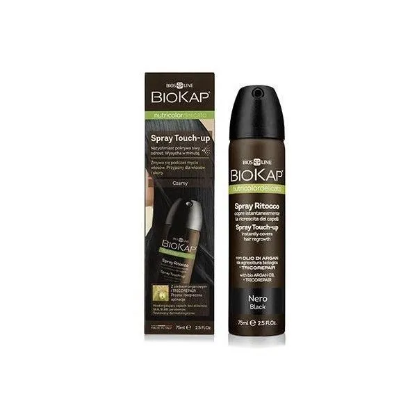 BioKap Root Touch Up Spray in Black - Black