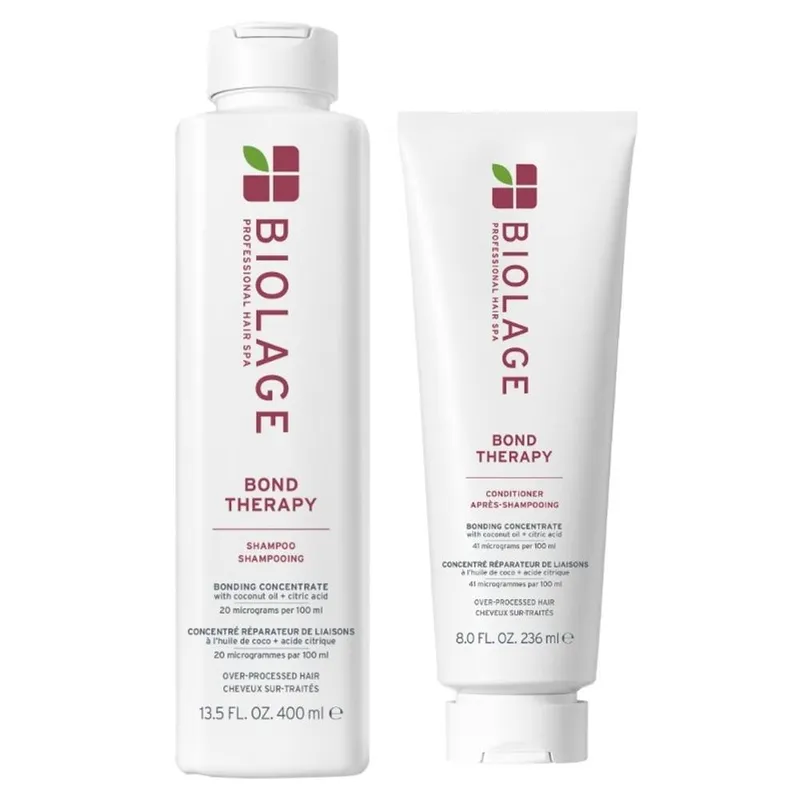 Biolage Bond Therapy Shampoo 400ml & Conditioner 236ml Duo