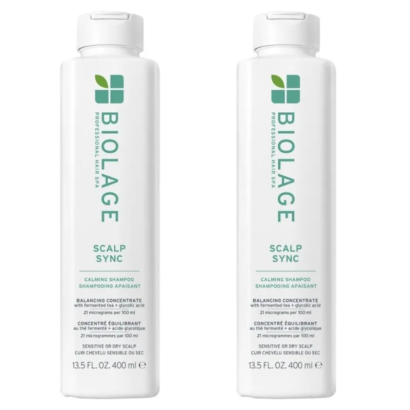 Biolage Scalp Sync Calming Shampoo 400ml Double