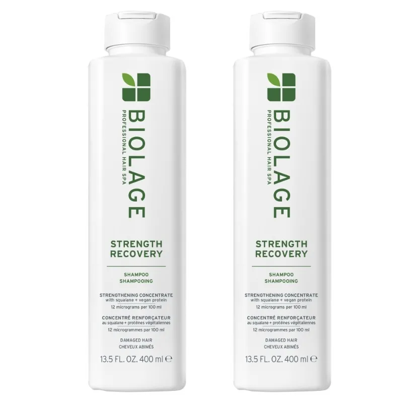 Biolage Strength Recovery Shampoo 400ml Double