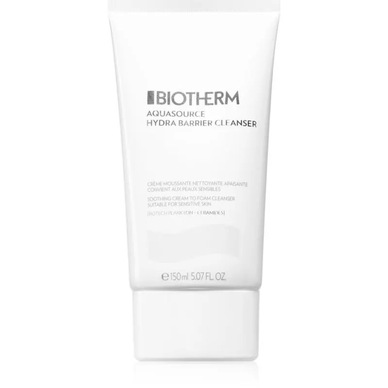 Biotherm Aquasource Hydra Barrier Cleanser gel facial cleanser 150 ml