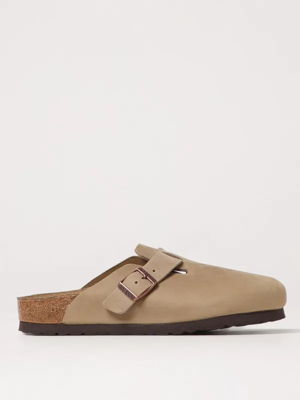 Sandals Birkenstock Boston Leoi Marron 38 Étroit
