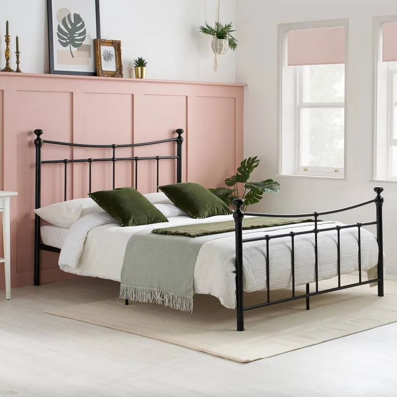 Birlea Emily Bed in Black Size: Single - Black