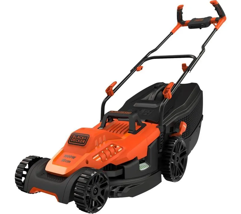 Black + Decker Black Decker BEMW471BH Corded Rotary Lawn Mower - Orange
