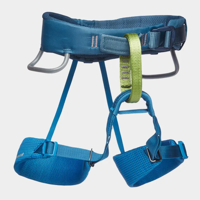 Black Diamond Kids' Momentum Harness Blue