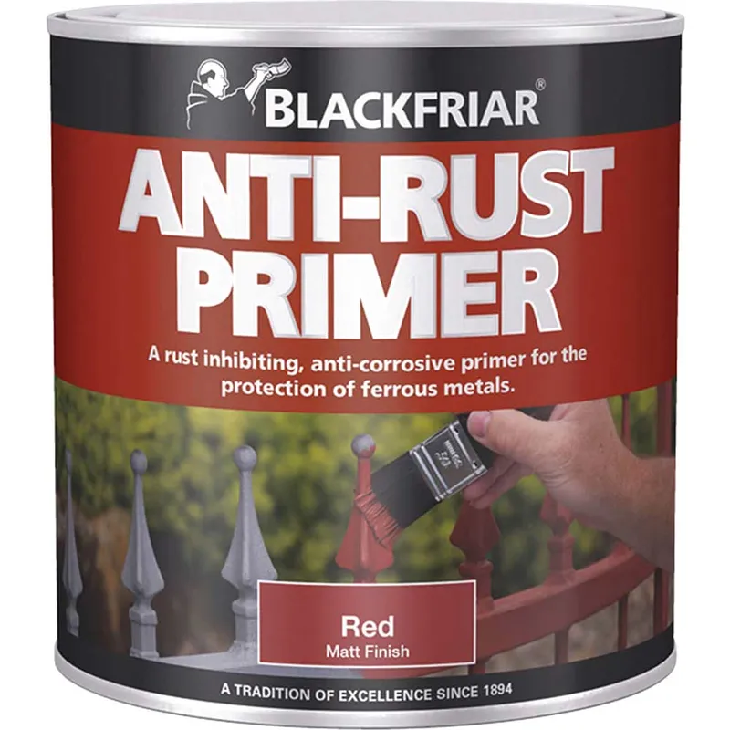 Anti-Rust Primer Quick Drying 500ml BKFARP500 - Blackfriar