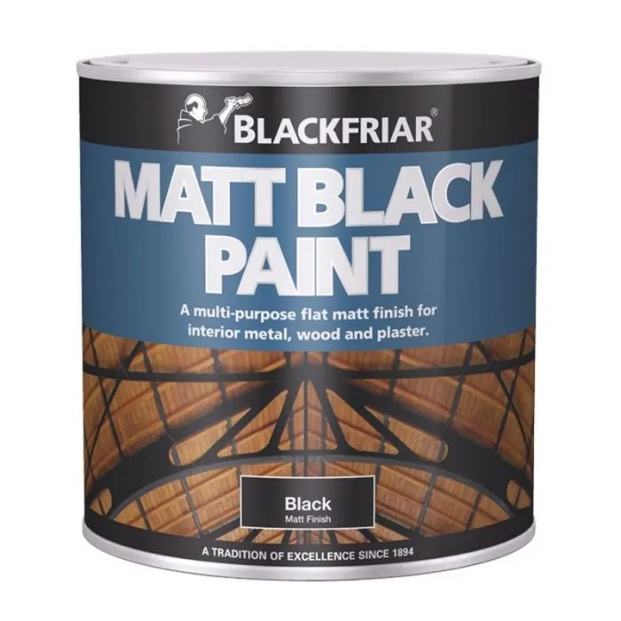 Blackfriar - Matt Black Paint 250ml BKFMB250