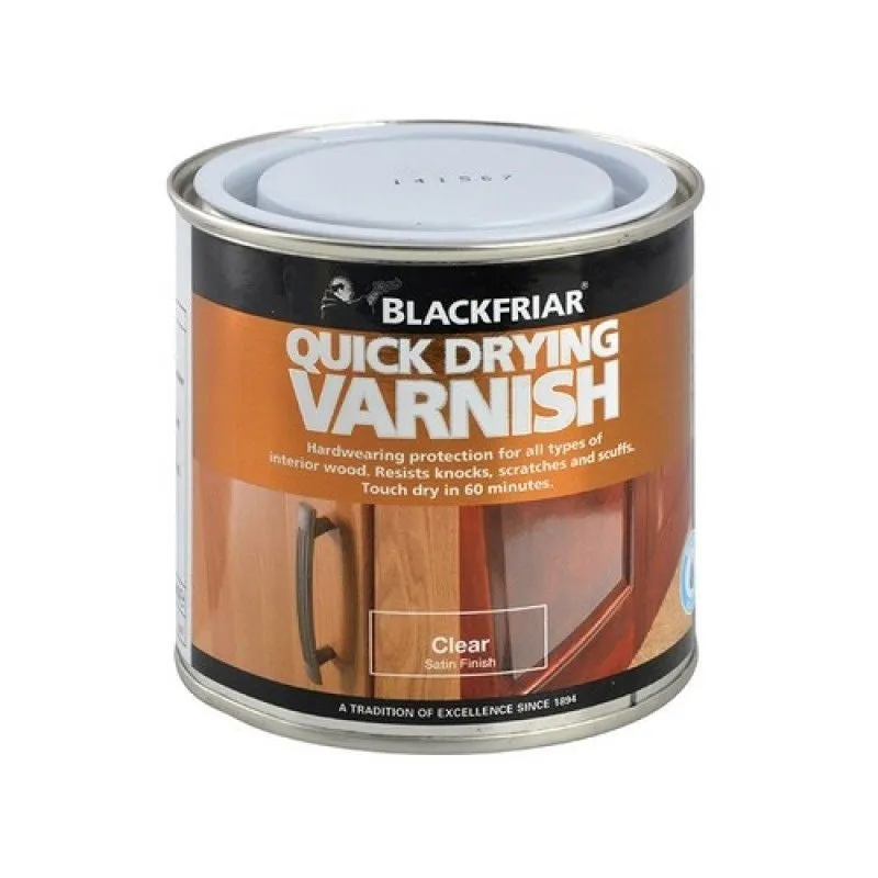 Blackfriar BF0270001F1 Quick Drying Duratough Interior Varnish Cle...