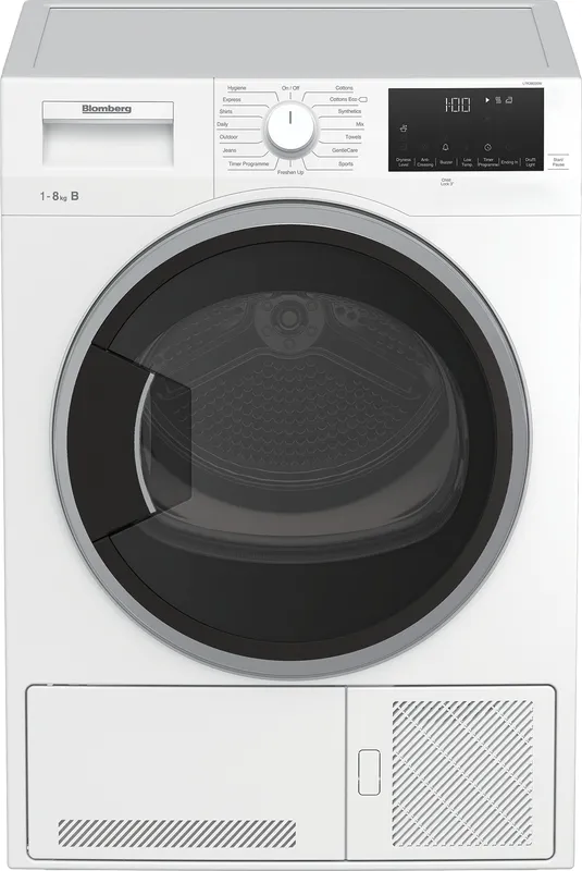 Blomberg LTK38020W White 8kg Freestanding Condenser Tumble Dryer