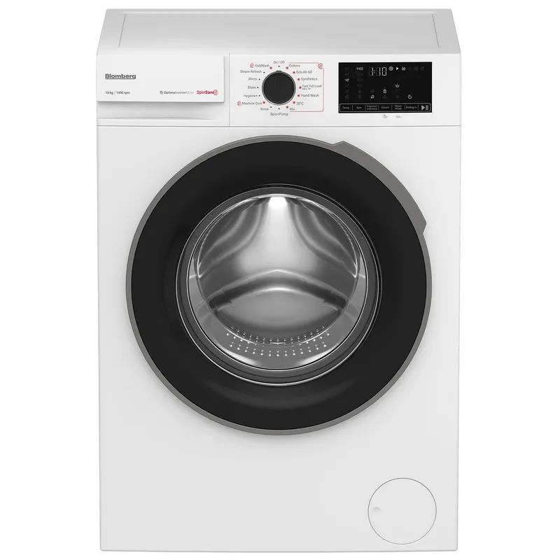 Blomberg LWA210461W 10kg 1400 Spin Washing Machine in White A Rated St