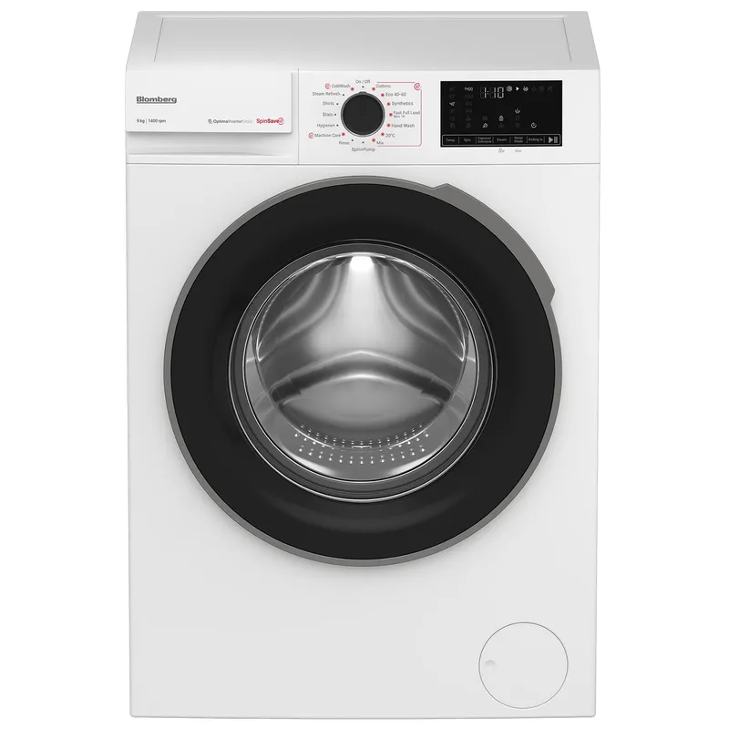 Blomberg LWA29461W 9kg 1400 Spin Washing Machine in White A Rated Stea