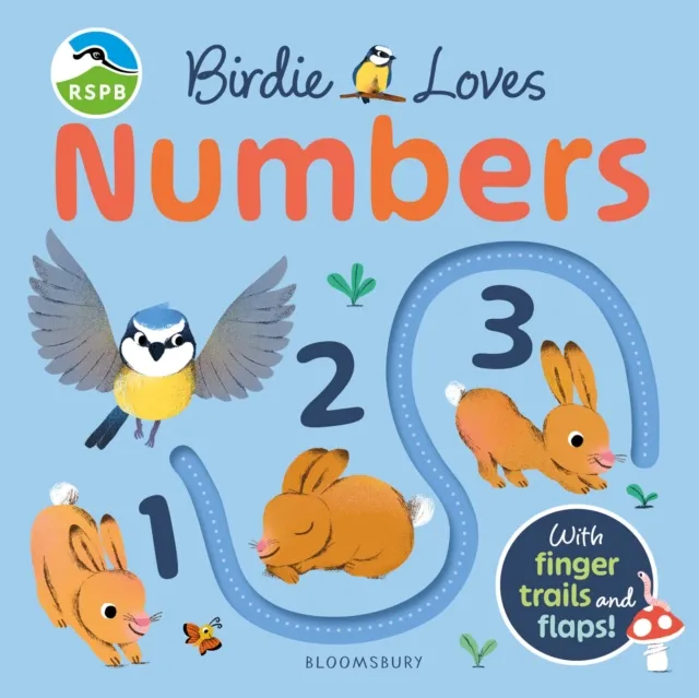 Bloomsbury Publishing Plc Rspb Birdie Loves Numbers : With Finger Trails And Lift-The-Flap Surprises!