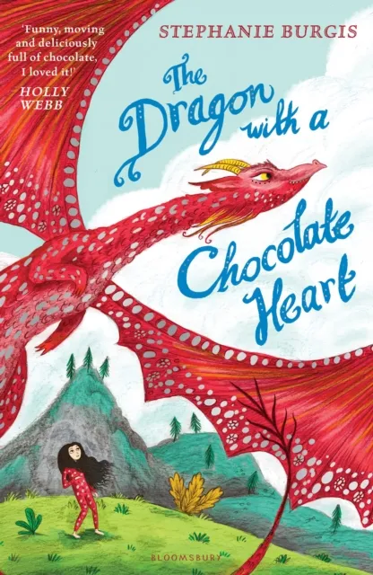 Stephanie Burgis Dragon with a Chocolate Heart Paperback Book Multicolor