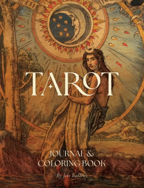 Blue Angel Gallery Tarot Journal & Coloring Book