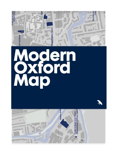 Blue Crow Media Modern Oxford Map : Guide To Modern Architecture In Oxford
