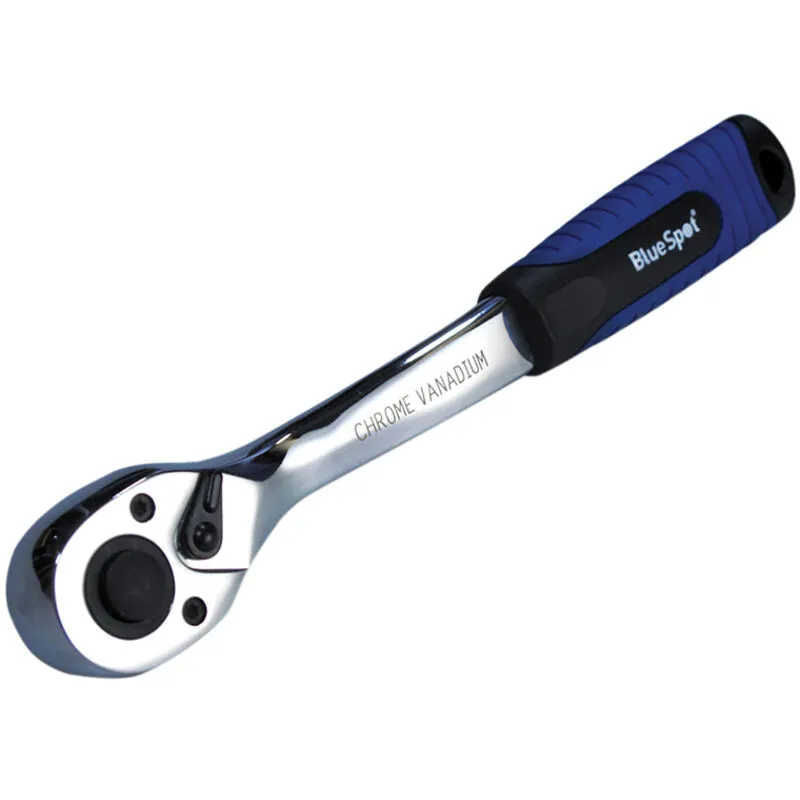 BlueSpot Tools 2014 Soft Grip Ratchet 72 Teeth 1/2in Drive