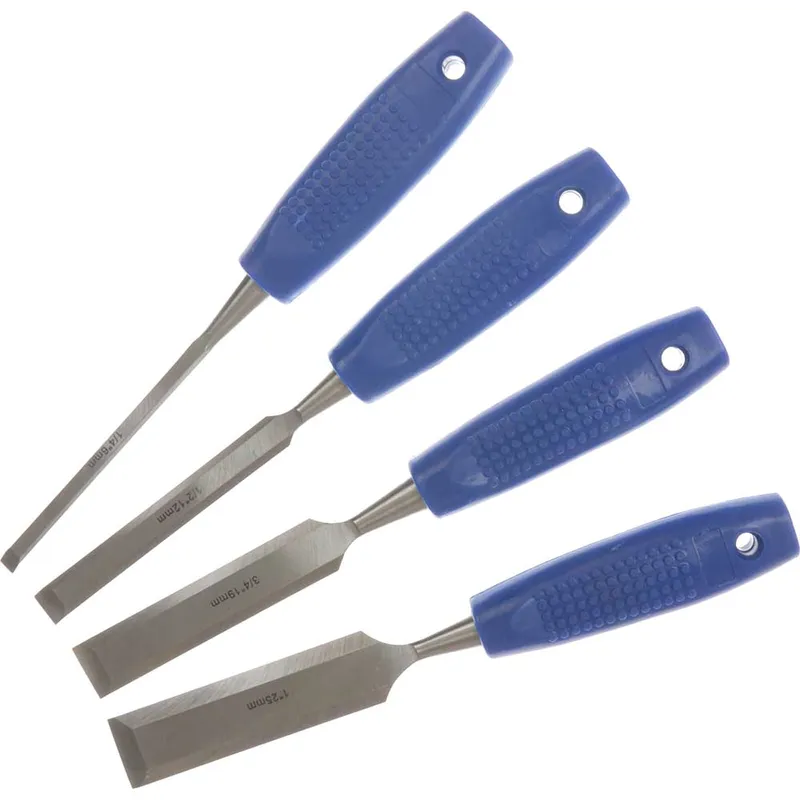 Bluespot - Blue Spot Tools Wood Chisel Set, 4 Piece