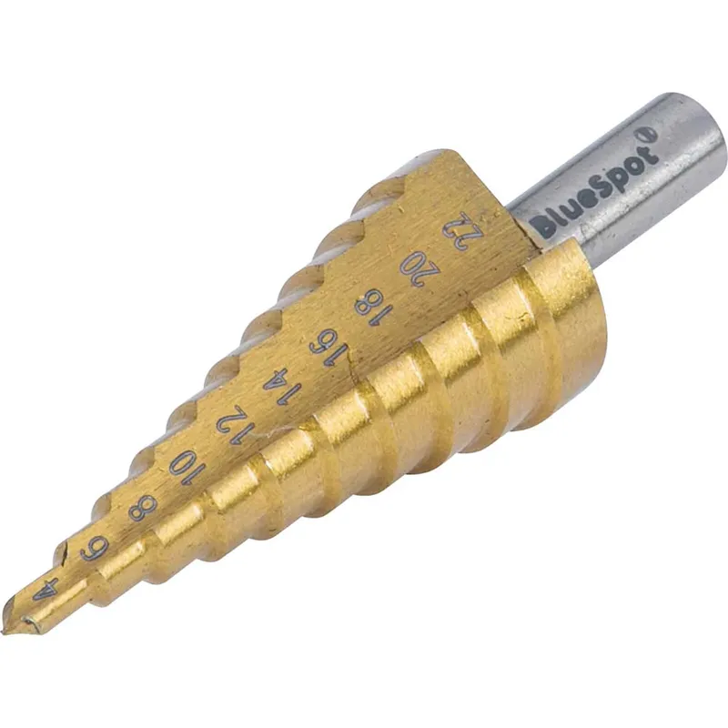 BlueSpot Tools 32050 Hss Step Drill 4-22mm