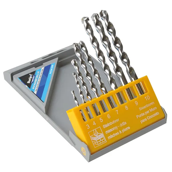 Blue Spot BlueSpot 8 Piece Masonry Drill Set
