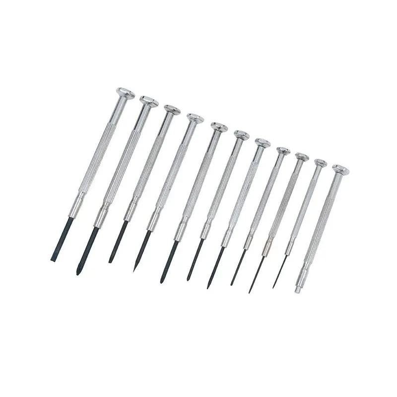 Bluespot Tools Precision Screwdriver Set Of 11 in Silver Silver