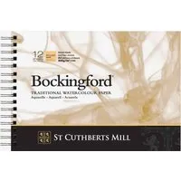 Bockingford : Watercolour Paper : Spiral Pad : 300gsm : A4 : Rough