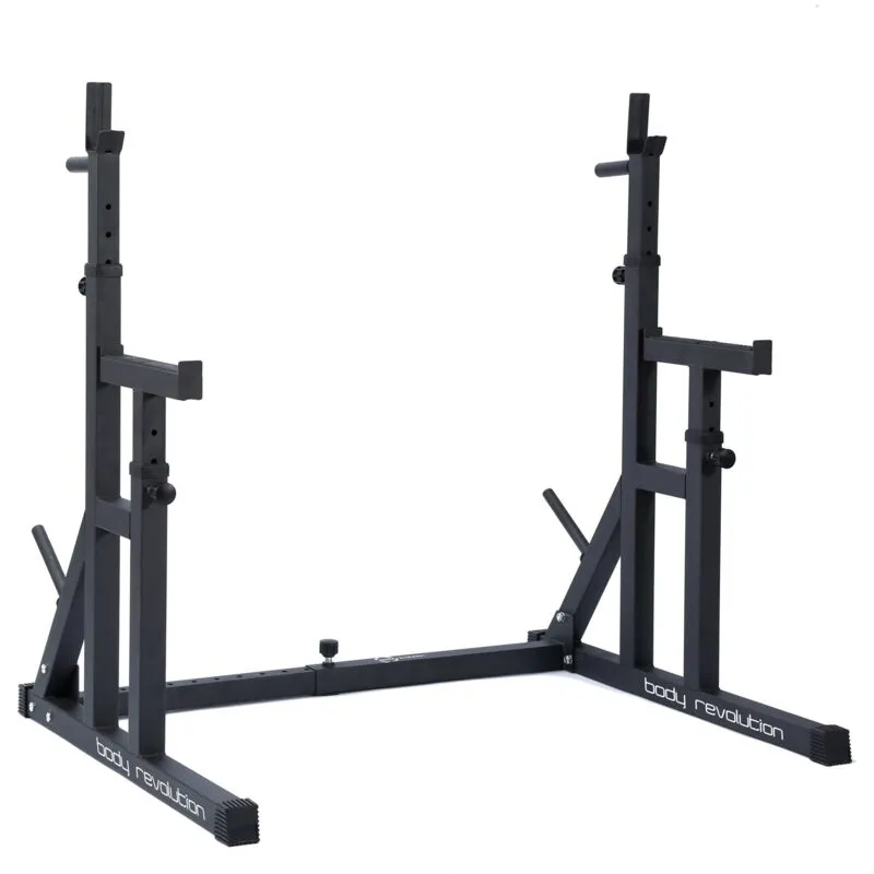 Monstershop Squat Rack in Silver - Silver