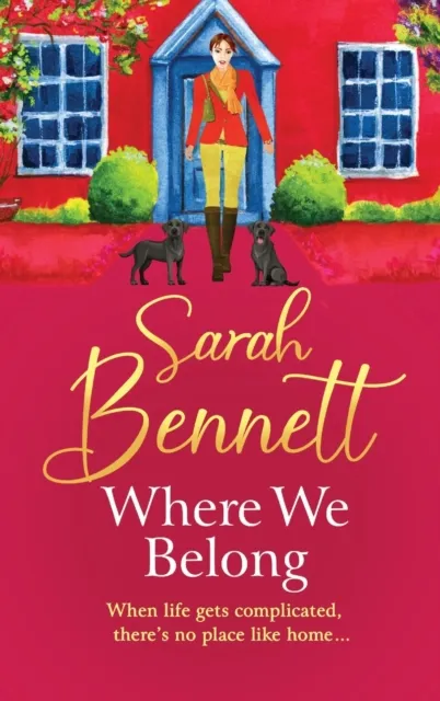Sarah Bennett Where We Belong Hardback Book Multicolor