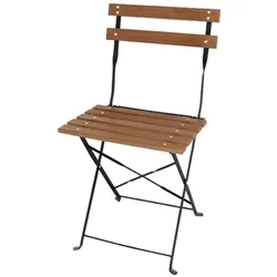 GJ766 - Bolero Faux Wood Bistro Chair (2 Pack)