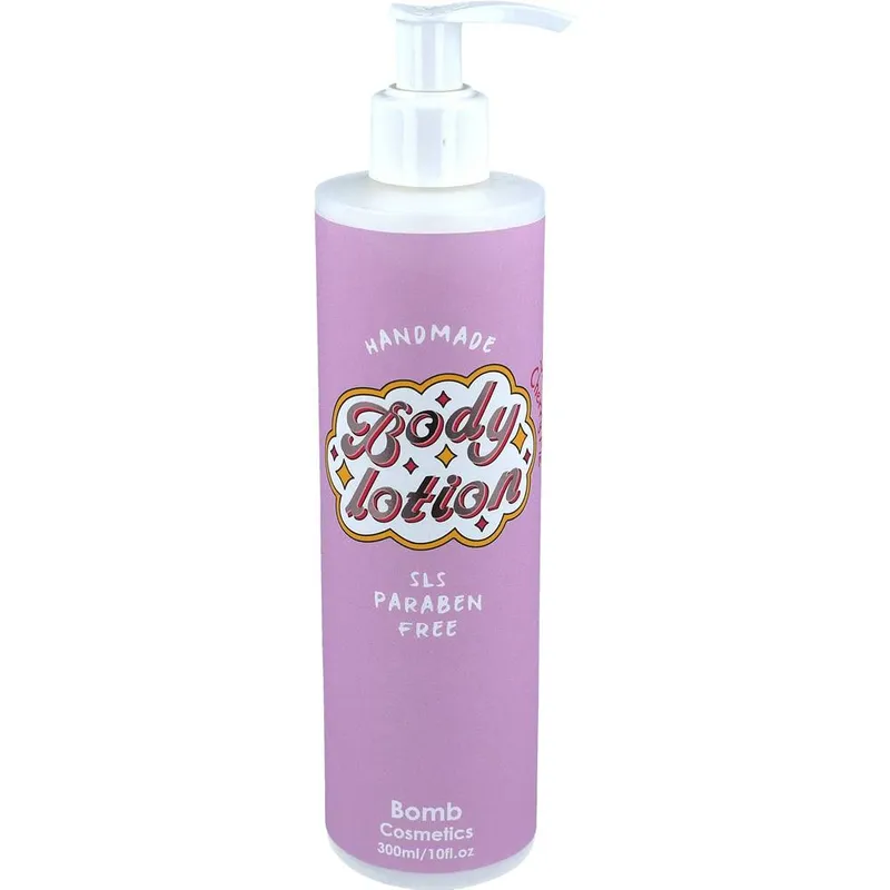 Bomb Cosmetics Handmade Body Lotion - Sweet As Cherry Pie in White Size: 300ml - White