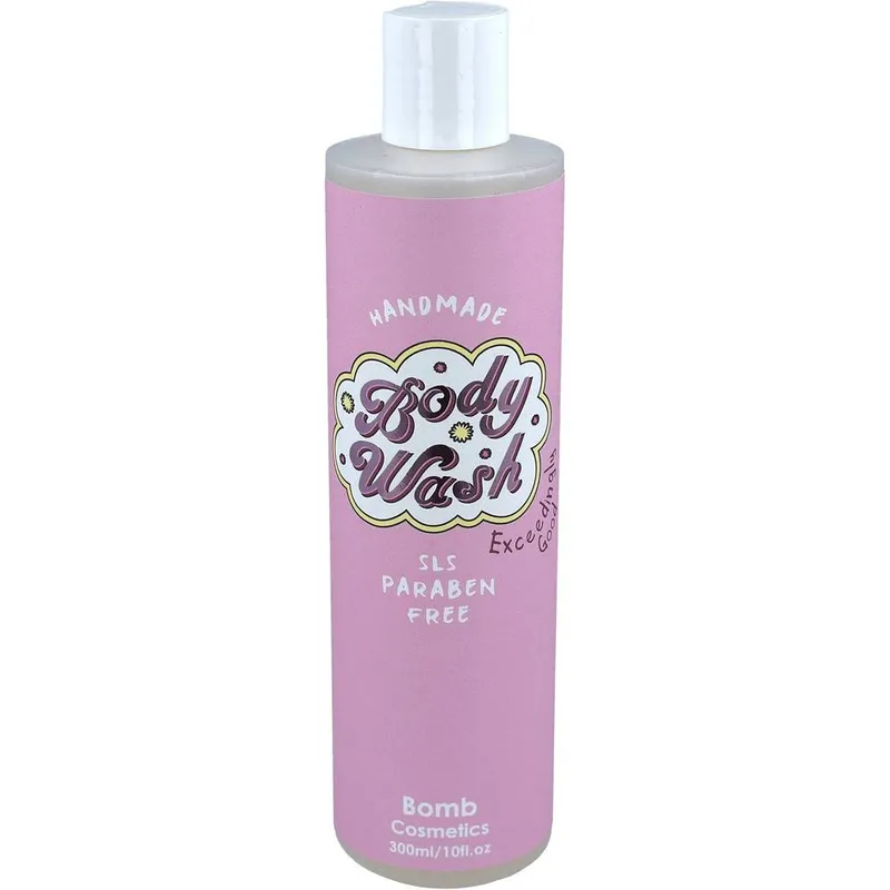 Bomb Cosmetics Unisex Handmade Body Wash 300ml - Exceedingly Good in Clear Clear female