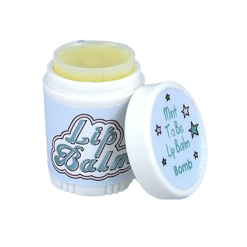 Bomb Cosmetics Women's Lip Balm Mint To Be in Blue Blue female
