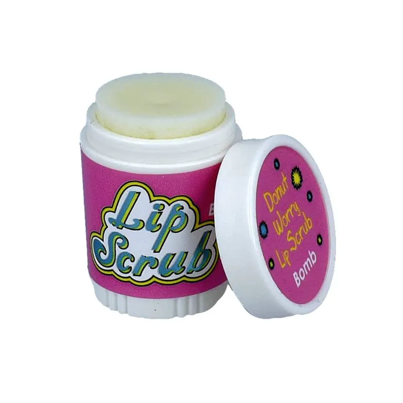 Bomb Cosmetics Lip Scrub Donut Worry in Pink - Pink - Size: One Size