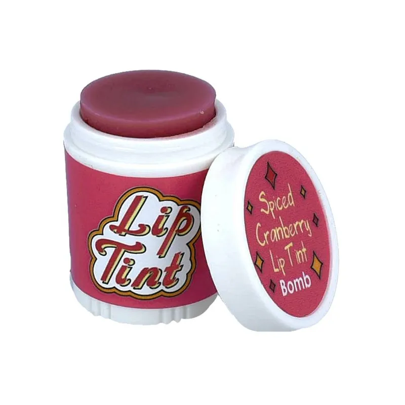 Bomb Cosmetics Women's Lip Tint Spiced Cranberry in Red Red