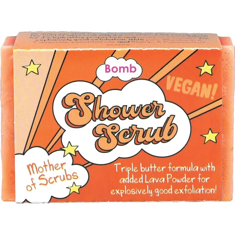 Bomb Cosmetics Shower Soap Scrub - Mother Of Scrubs in Orange Size: 100g - Orange - Size: 100g