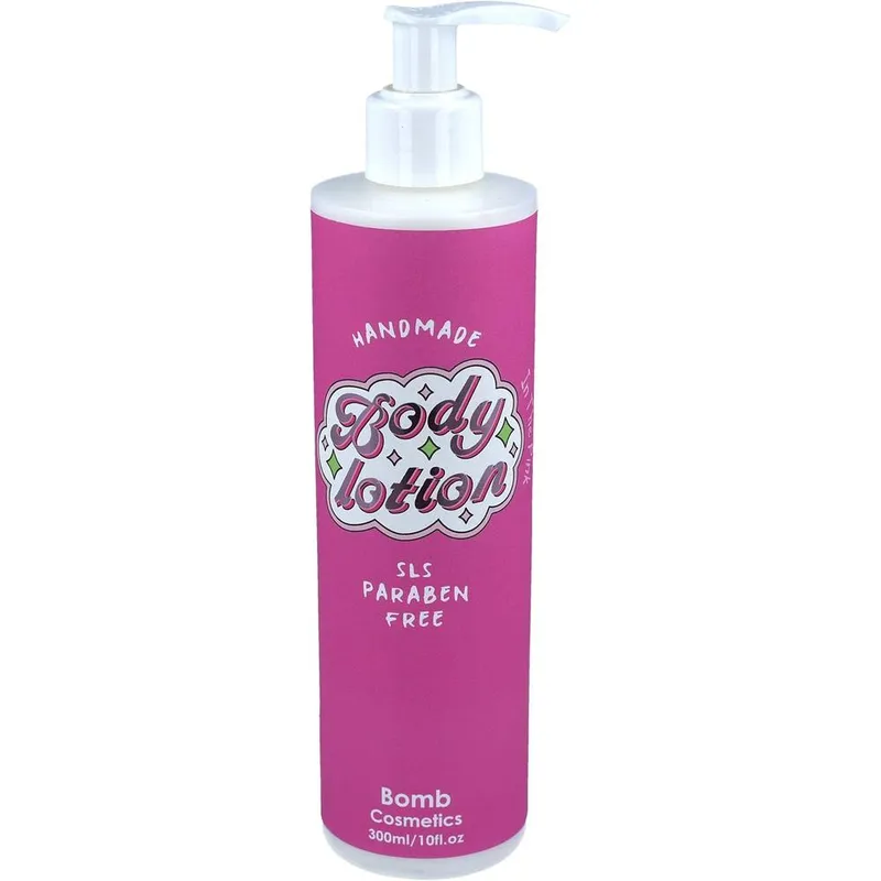 Bomb Cosmetics Handmade Body Lotion - In The Pink in White Size: 300ml - White - Size: 300ml