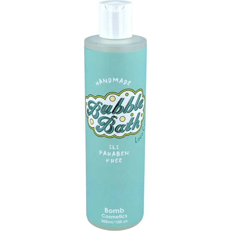 Bomb Cosmetics Handmade Bubble Bath - Loco Coco in Clear - Clear