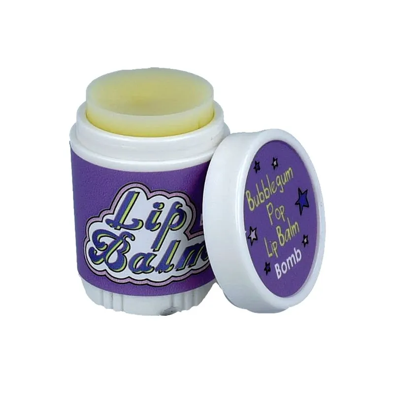 Bomb Cosmetics Lip Balm Bubblegum Pop in Purple - Purple