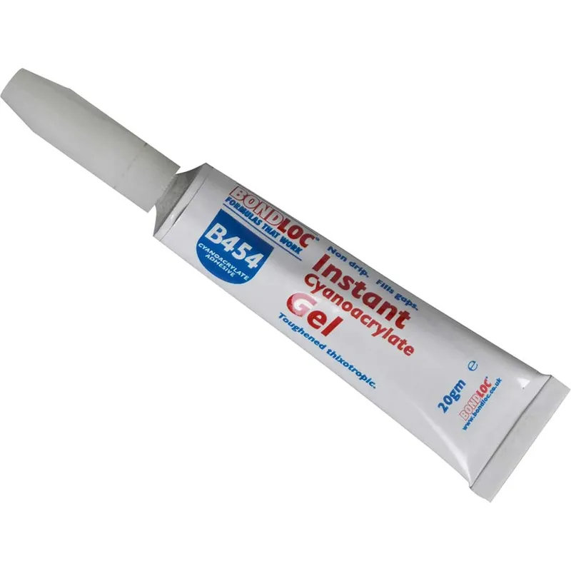 Tbc - B454 Thixotropic Non-Drip Gel Cyanoacrylate 20g BONB45420